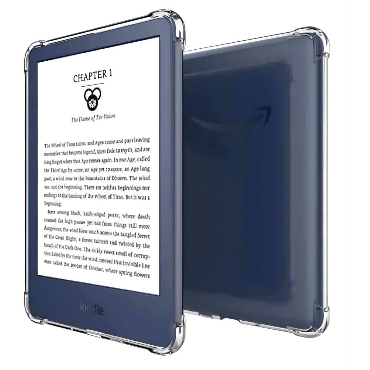 Atacado | Capa Acrílico Transparente com TPU para Kindle 11ª e 12ª Geração K6 6”