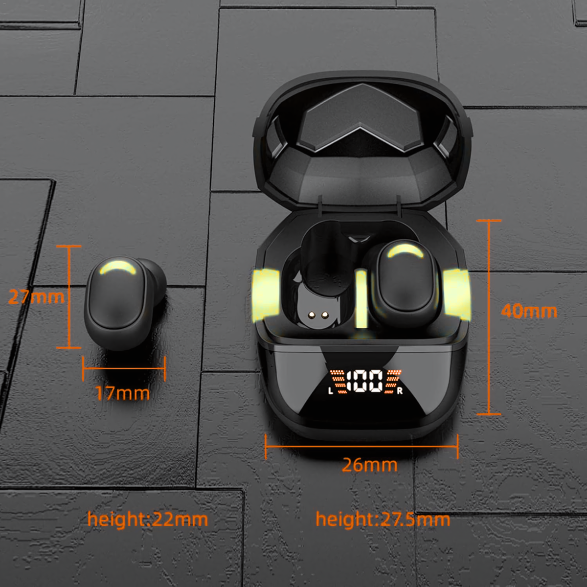 Atacado | Fone Bluetooth G7S TWS Gamer com LED RGB Baixa Latência