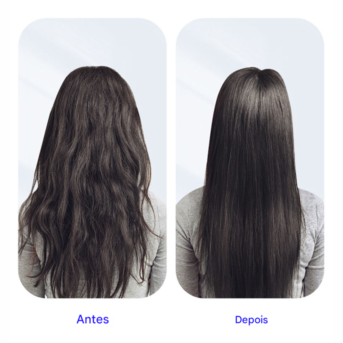 Atacado | Escova Alisadora Portátil Sem Fio - Recarregável Anti Frizz com Controle de Temperatura