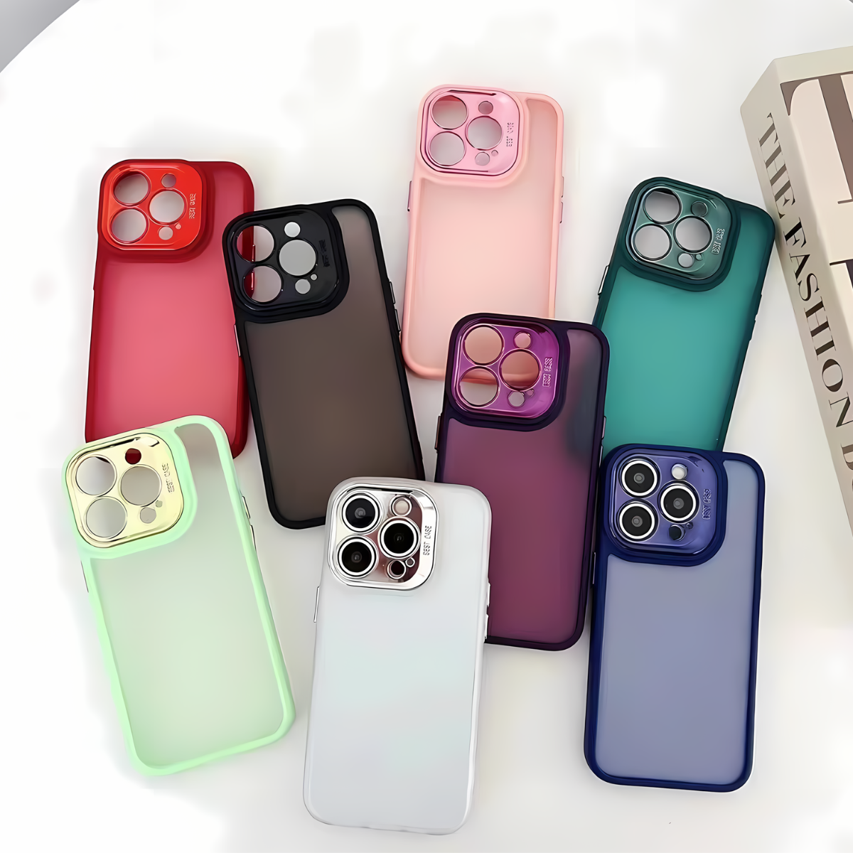 Atacado | Capinha Space Series Acrílico Fosco Anti-Amarelamento para iPhone, Samsung, Xiaomi e Motorola (Premium)