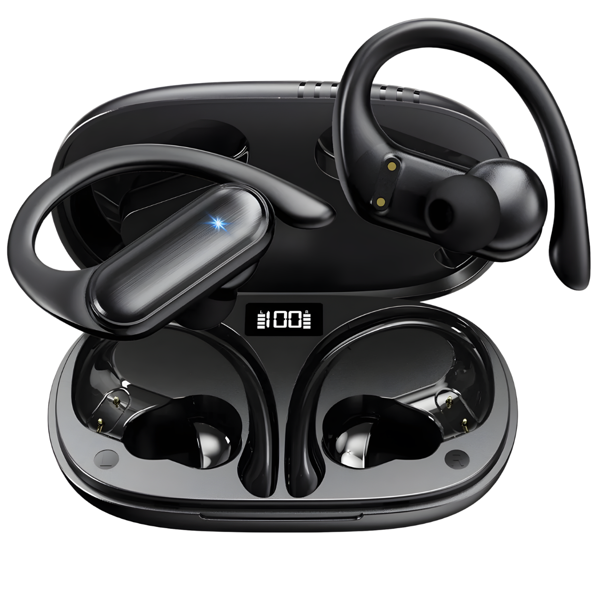 Atacado | Fone Bluetooth A520 Esportivo com Gancho Display LED e IPX5