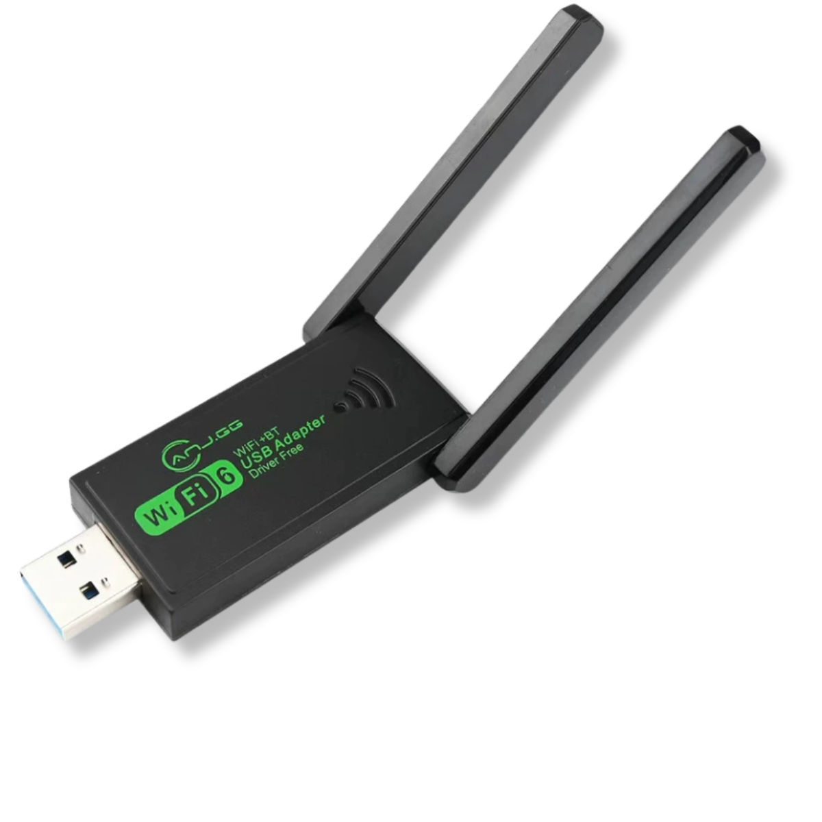 Atacado | Adaptador USB Wi-Fi 6 Dual Band + Bluetooth com Antenas USB 3.0