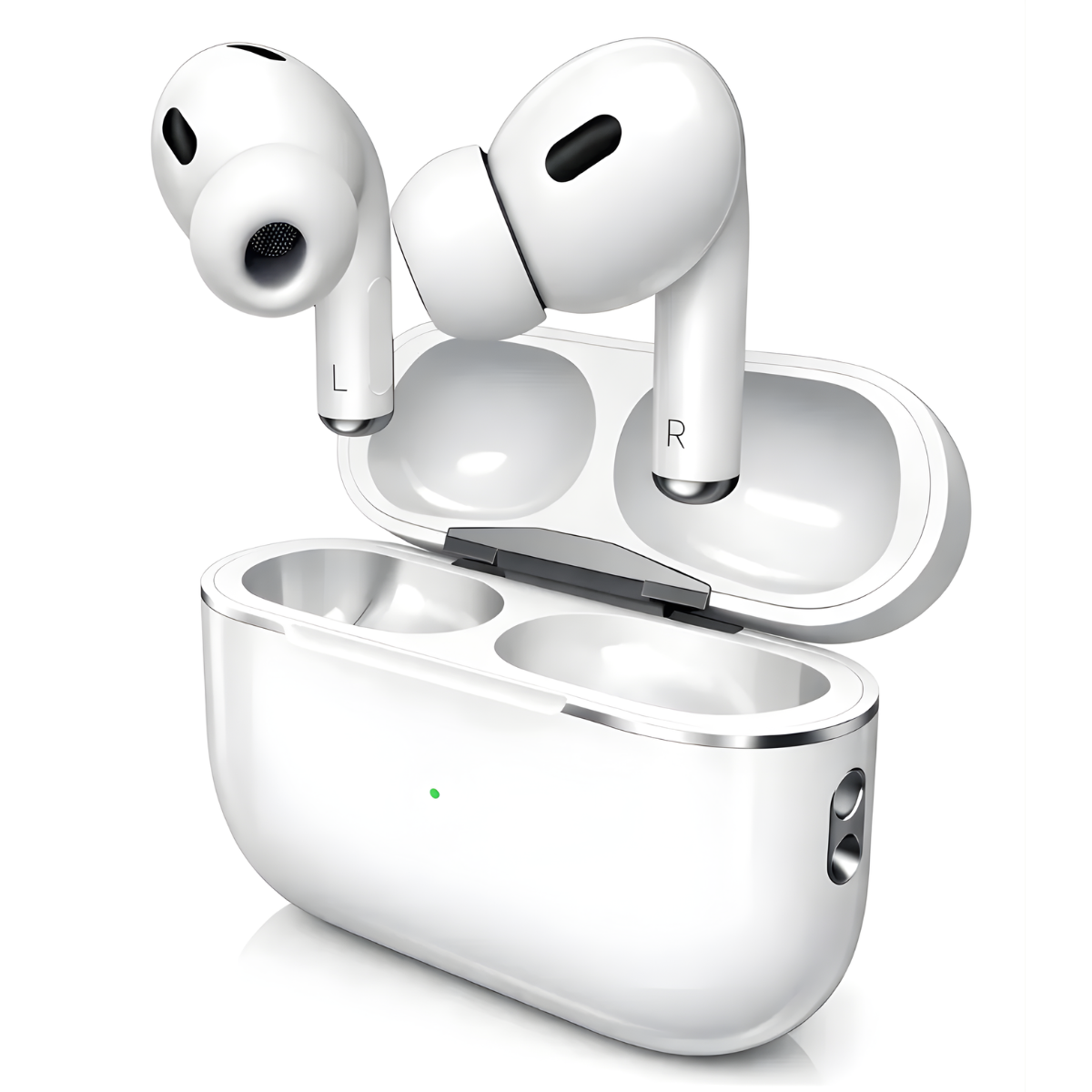 Atacado | Fone Bluetooth AirPro 2ª Geração 1:1 com ANC Pop-up iOS e Carregamento Sem Fio