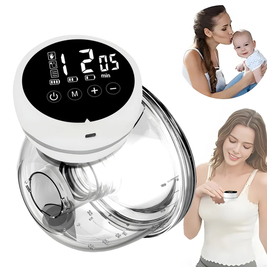 Atacado | Bomba Tira-Leite Elétrica Vestível Sem Fio Hands Free Silenciosa
