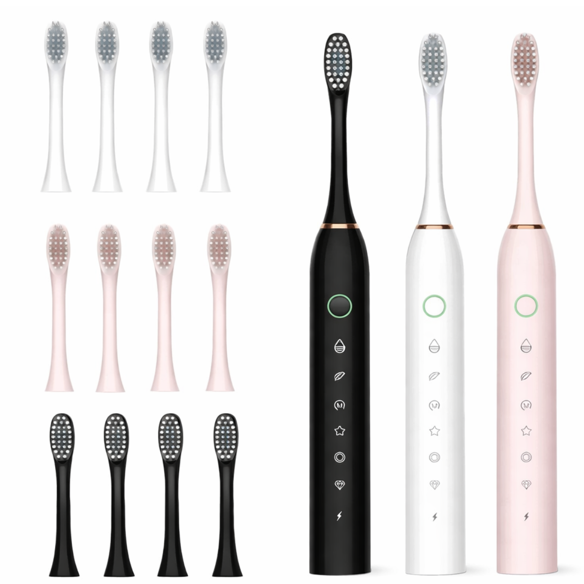 Atacado | Escova de Dente Elétrica Sônica X-3 Recarregável USB IPX7