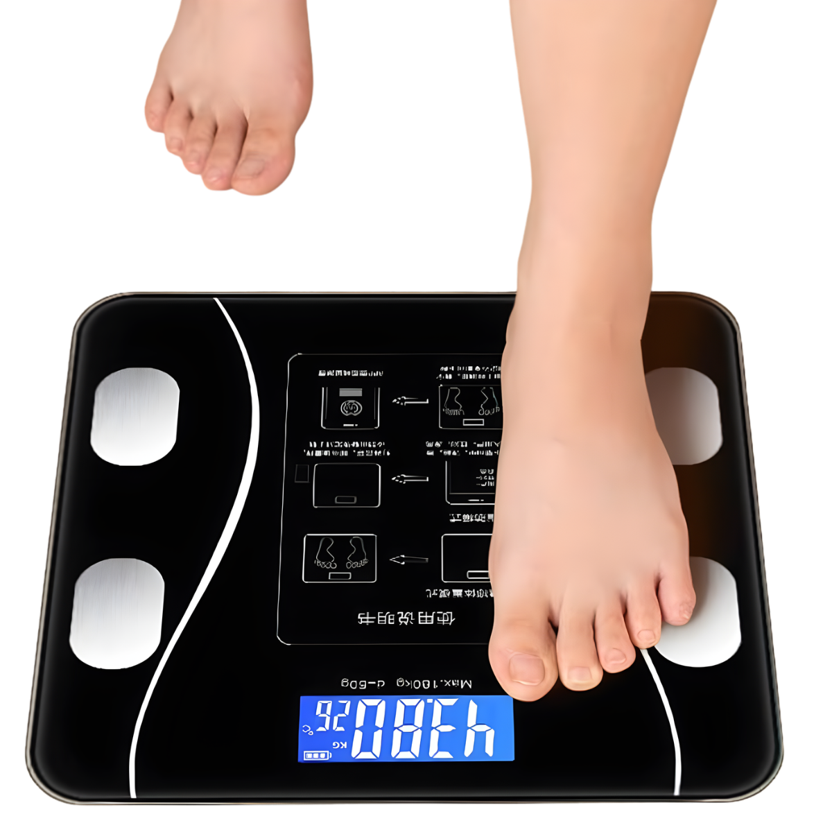 Atacado | Balança Digital Inteligente Bioimpedância Bluetooth até 180kg com App (IMC, Gordura, Massa Muscular)