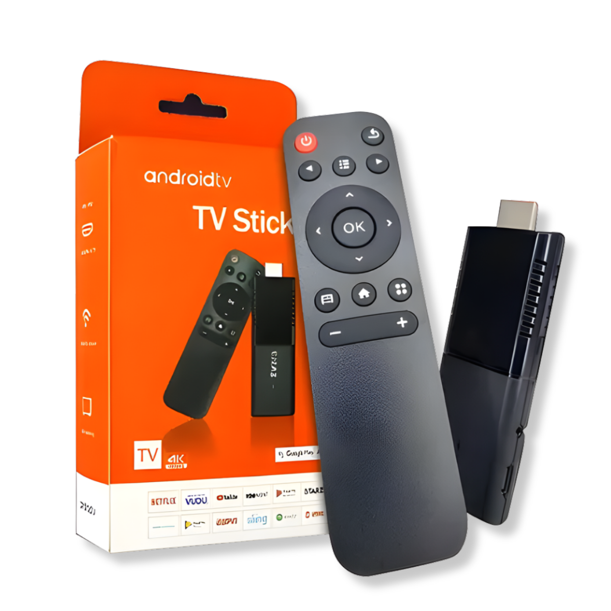 TV Stick Android 4K com Chromecast e Wi-Fi – Transforme sua TV em Smart TV | TV Box Stick HDMI