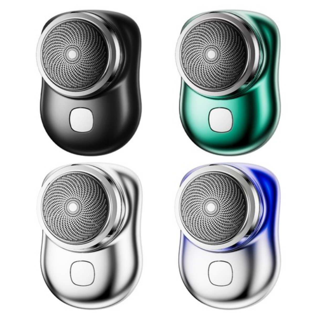 Atacado | Mini Barbeador Elétrico Portátil USB-C Recarregável à Prova d’Água