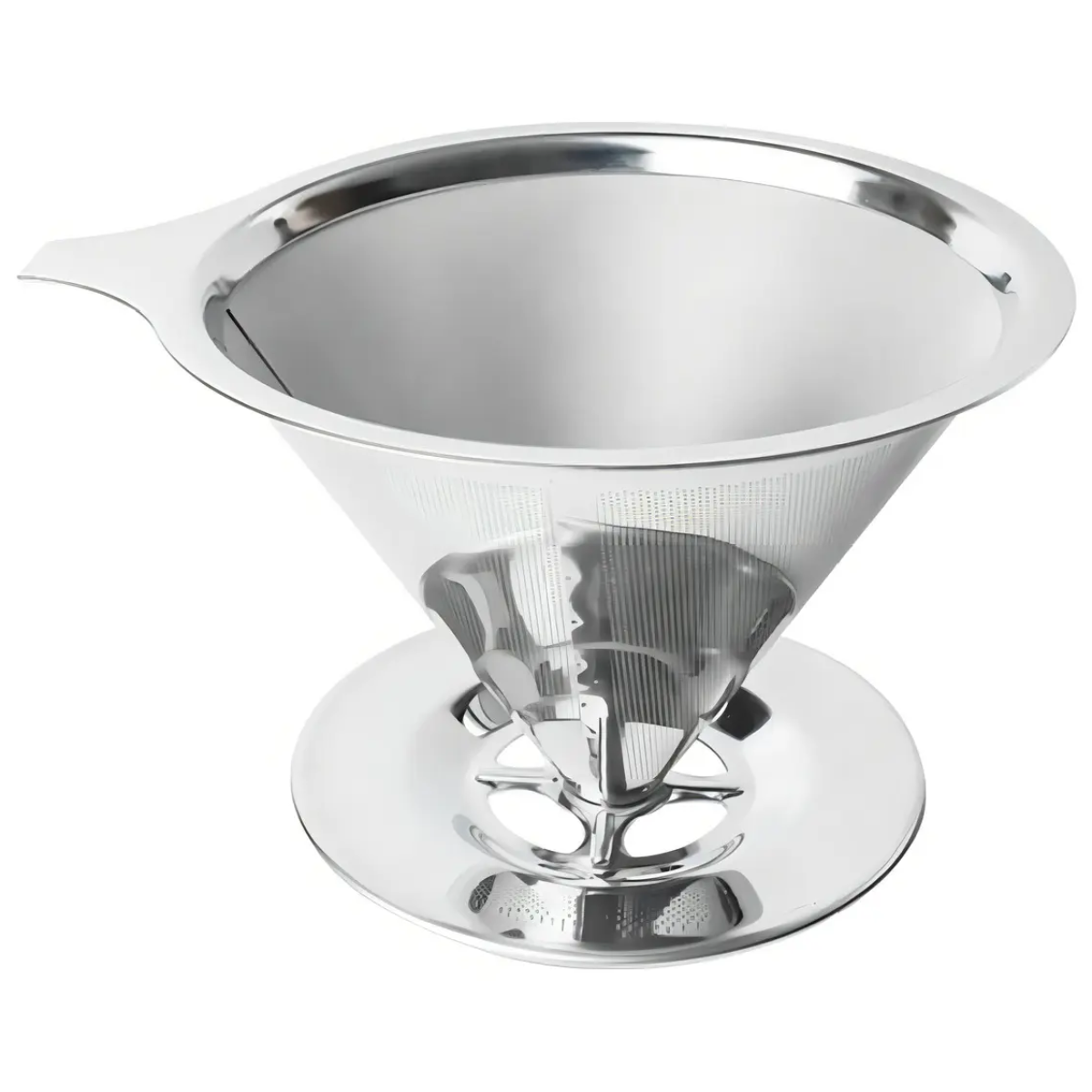 Atacado | Filtro de Café Inox Reutilizável Malha Dupla Aço Inoxidável 304