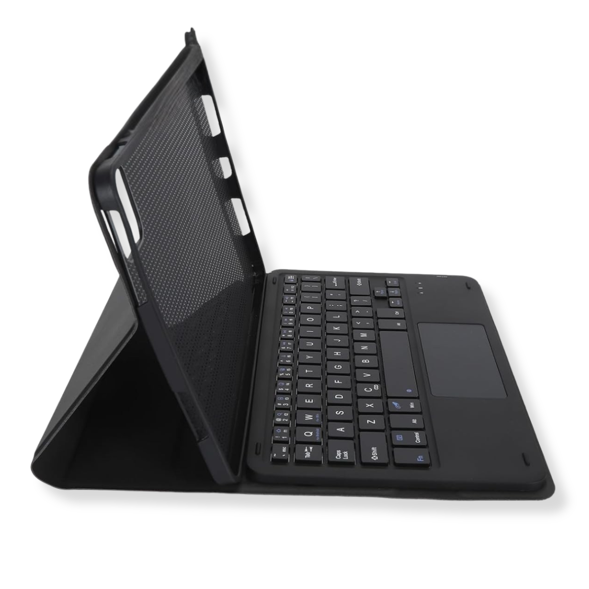 Capa com Teclado e Touchpad para Tablet – Compatível com iPad, Samsung Galaxy Tab e Redmi Pad