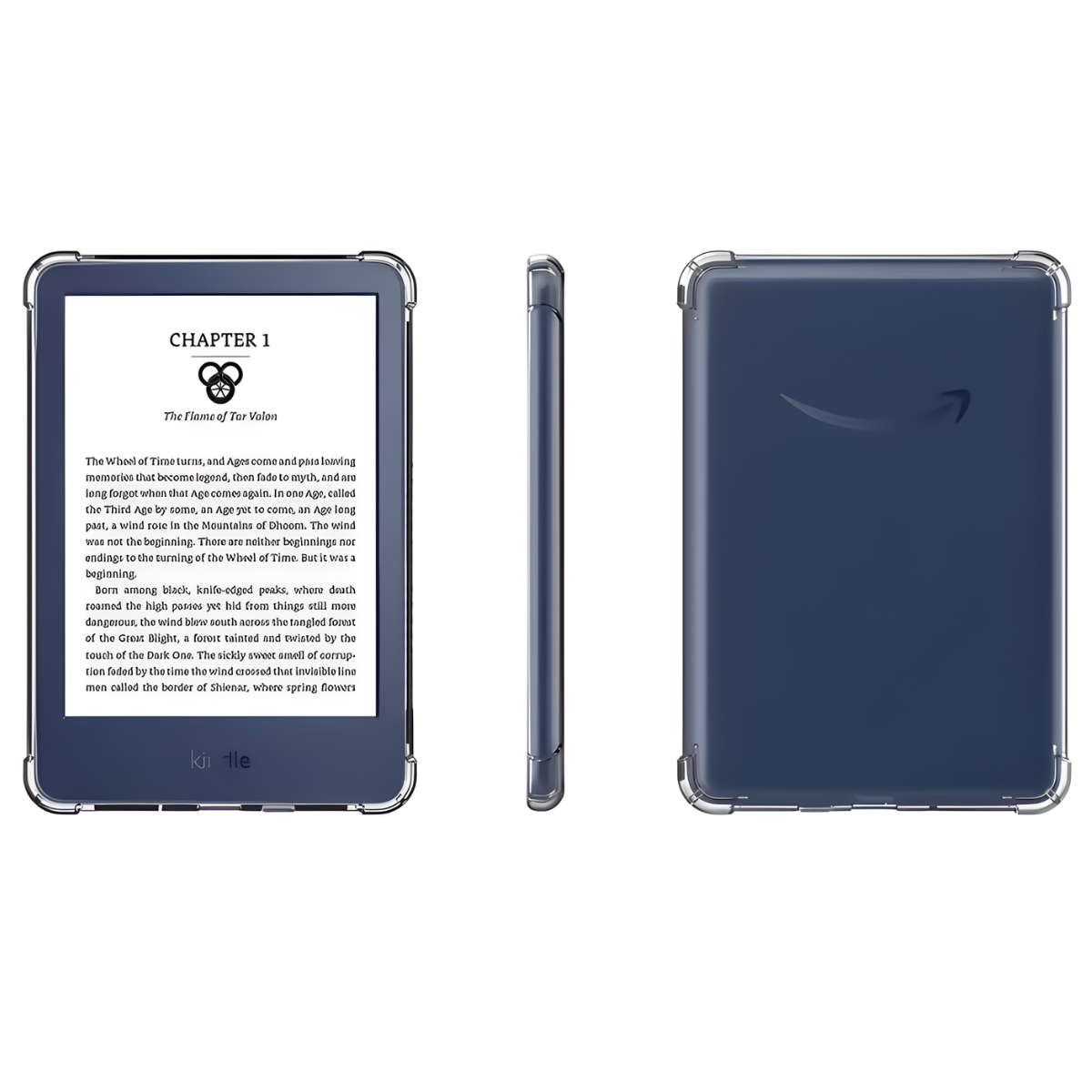 Atacado | Capa Acrílico Transparente com TPU para Kindle 11ª e 12ª Geração K6 6”