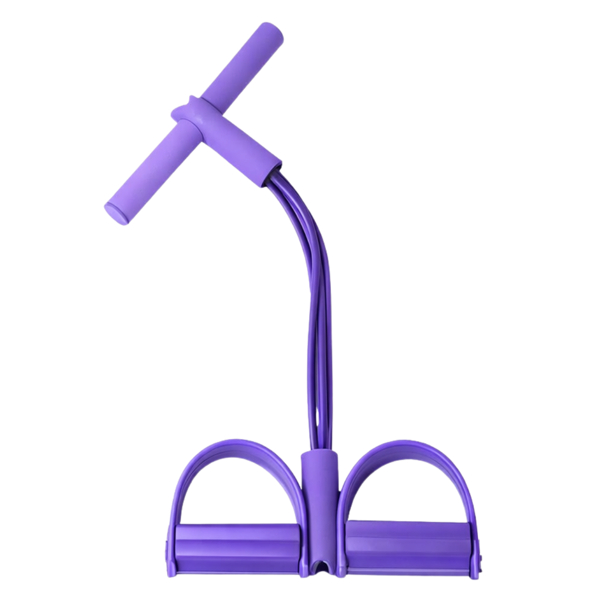 Atacado | Extensor Elástico com Pedal para Exercícios Fitness e Treino em Casa