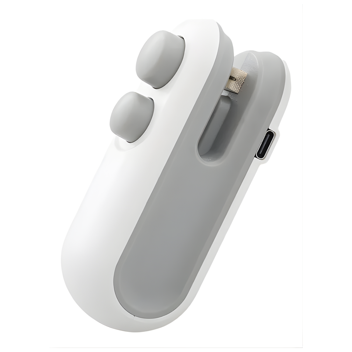 Atacado | Selador de Embalagens Portátil 2 em 1 com Cortador e USB (Fecha Sacos Plásticos)