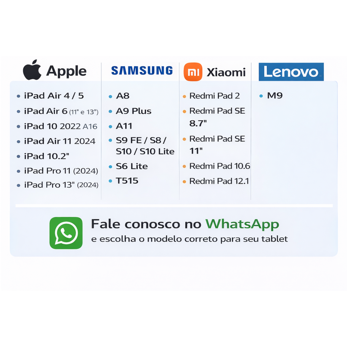 Atacado | Película para Tablet iPad, Samsung, Xiaomi e Lenovo (Diversos Modelos)