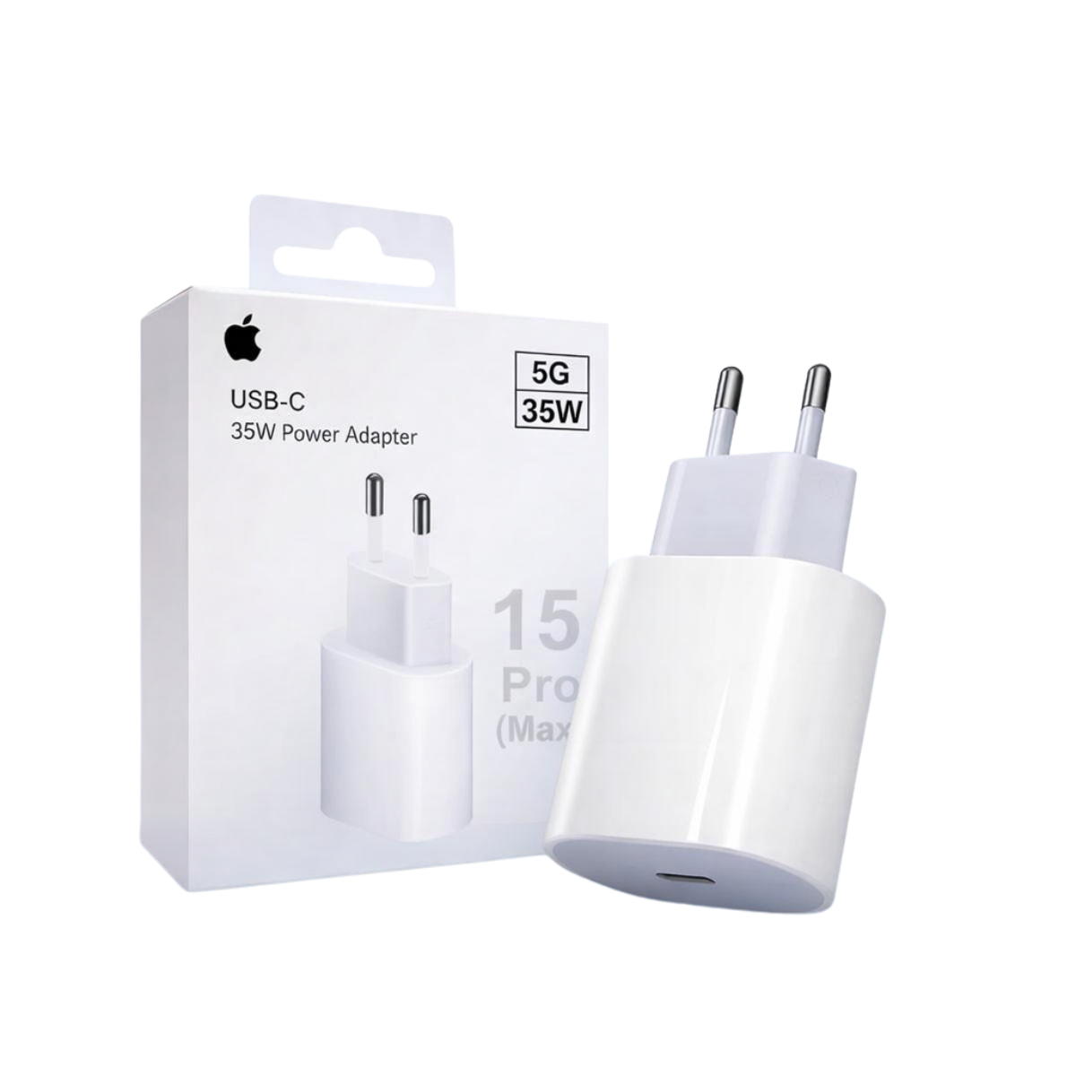 Atacado | Fonte Carregador USB-C 35W Turbo Fast Charge para iPhone e Android