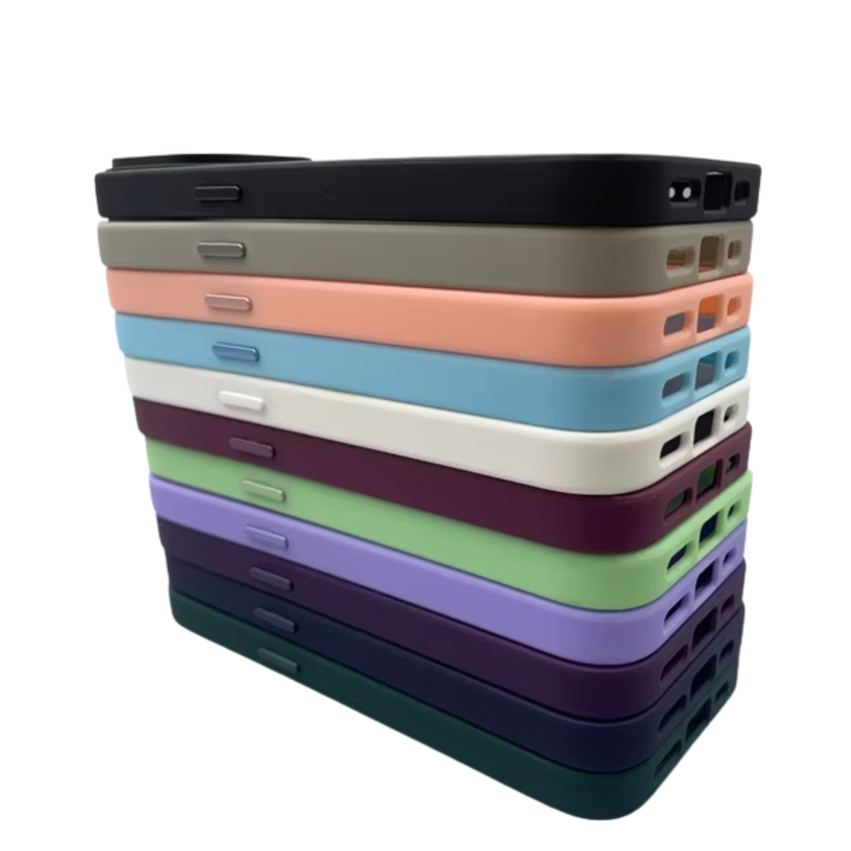 Atacado | Capinha Space Series Acrílico Fosco Anti-Amarelamento para iPhone, Samsung, Xiaomi e Motorola (Premium)