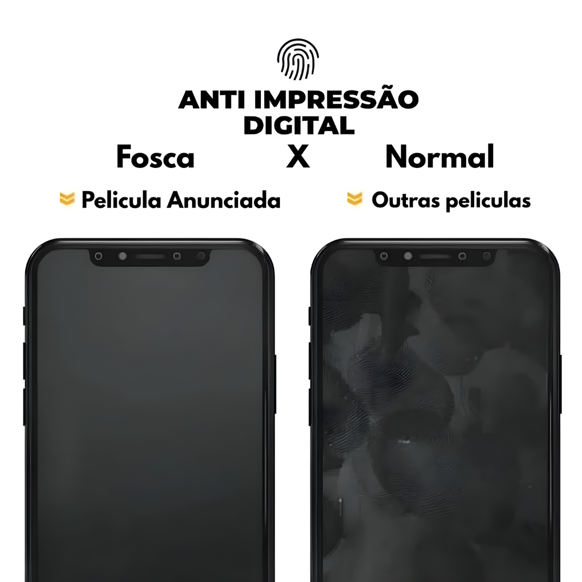 Atacado | Película Cerâmica Fosca (Matte) para iPhone, Samsung, Xiaomi, Motorola e Realme (Diversos Modelos)