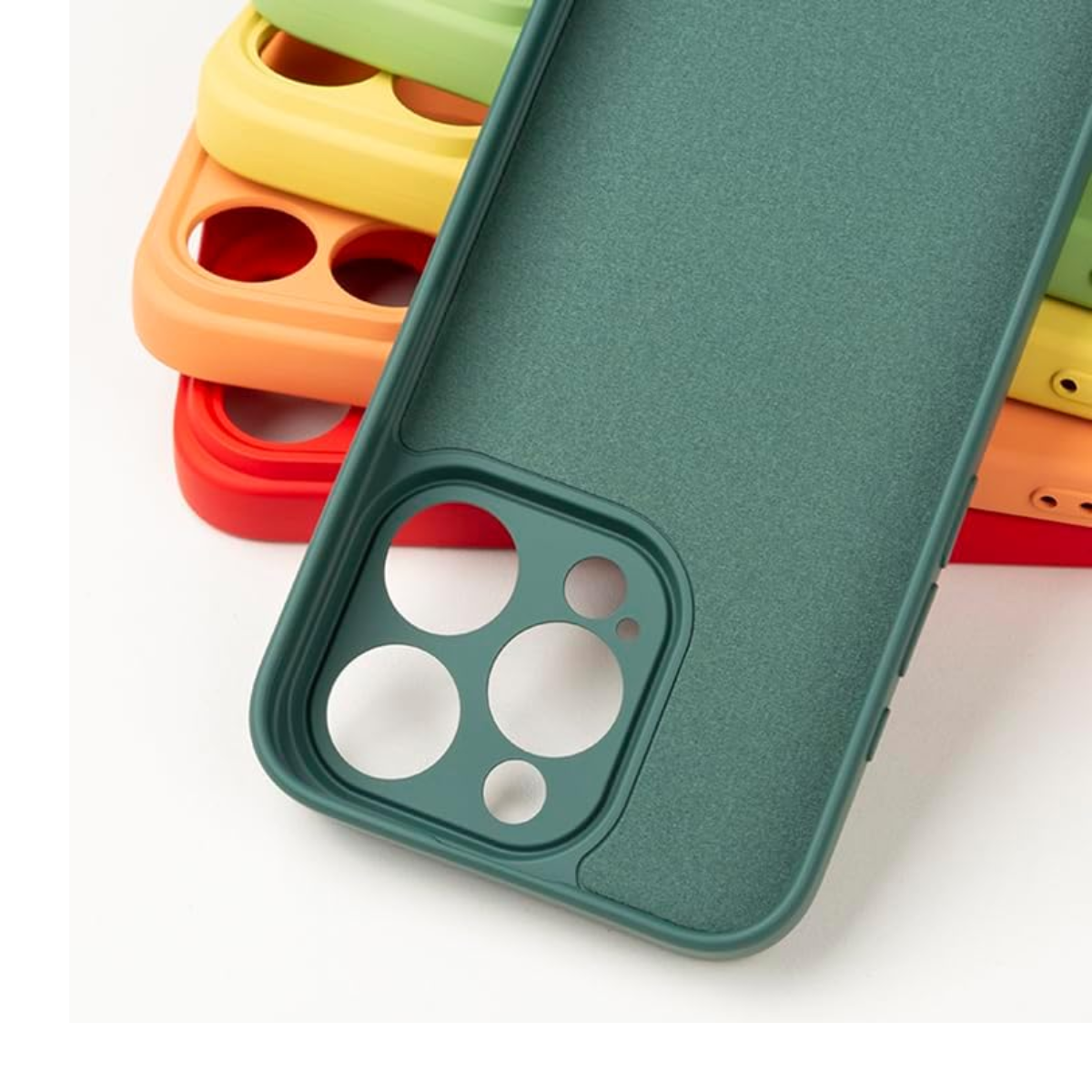 Atacado | Capinha Silicone Aveludada Premium para iPhone, Samsung, Motorola, Xiaomi e Realme (Diversos Modelos e Cores)