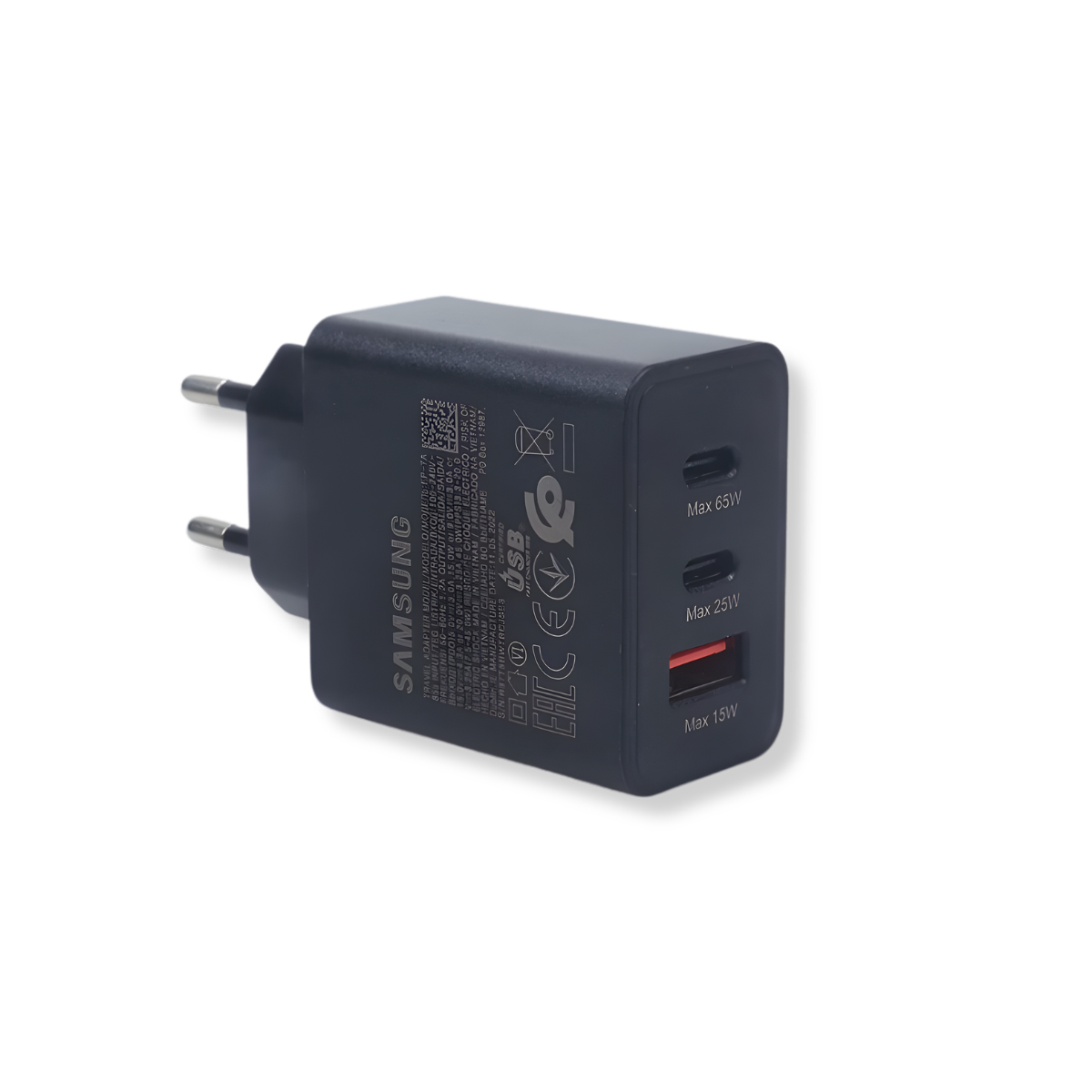 Atacado | Fonte Carregador Turbo 65W 3 Portas USB-C e USB-A
