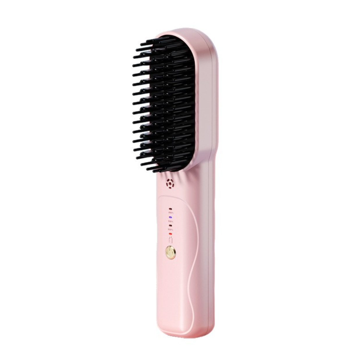 Atacado | Escova Alisadora Portátil Sem Fio - Recarregável Anti Frizz com Controle de Temperatura