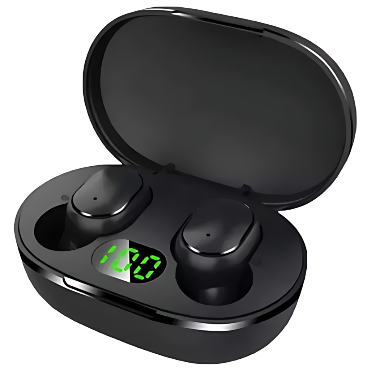 Atacado | Fone Bluetooth RS26 E6S TWS com Display LED Compacto e Microfone