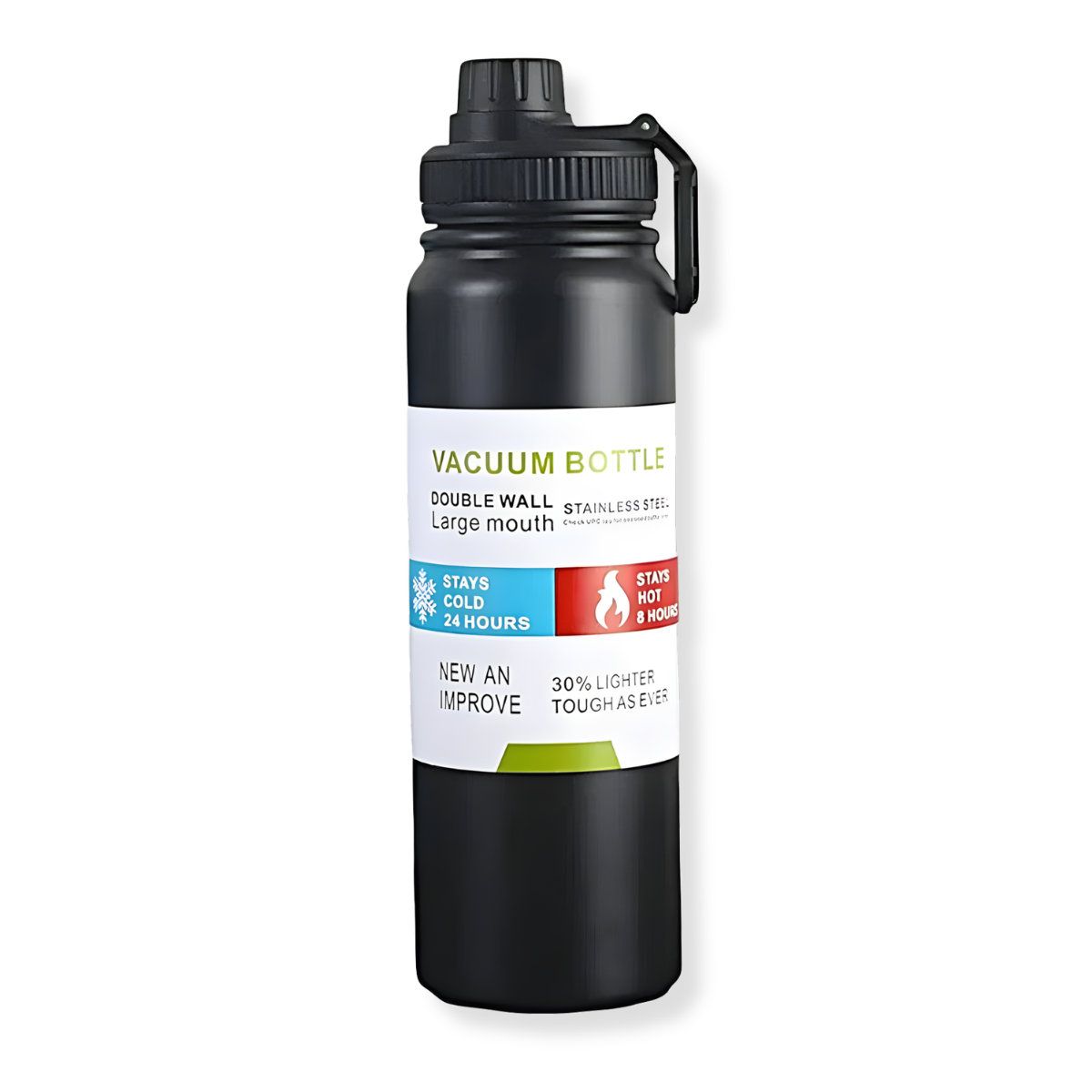 Atacado | Garrafa Térmica Inox 800ml Vacuum Bottle Frio 24h e Quente 8h