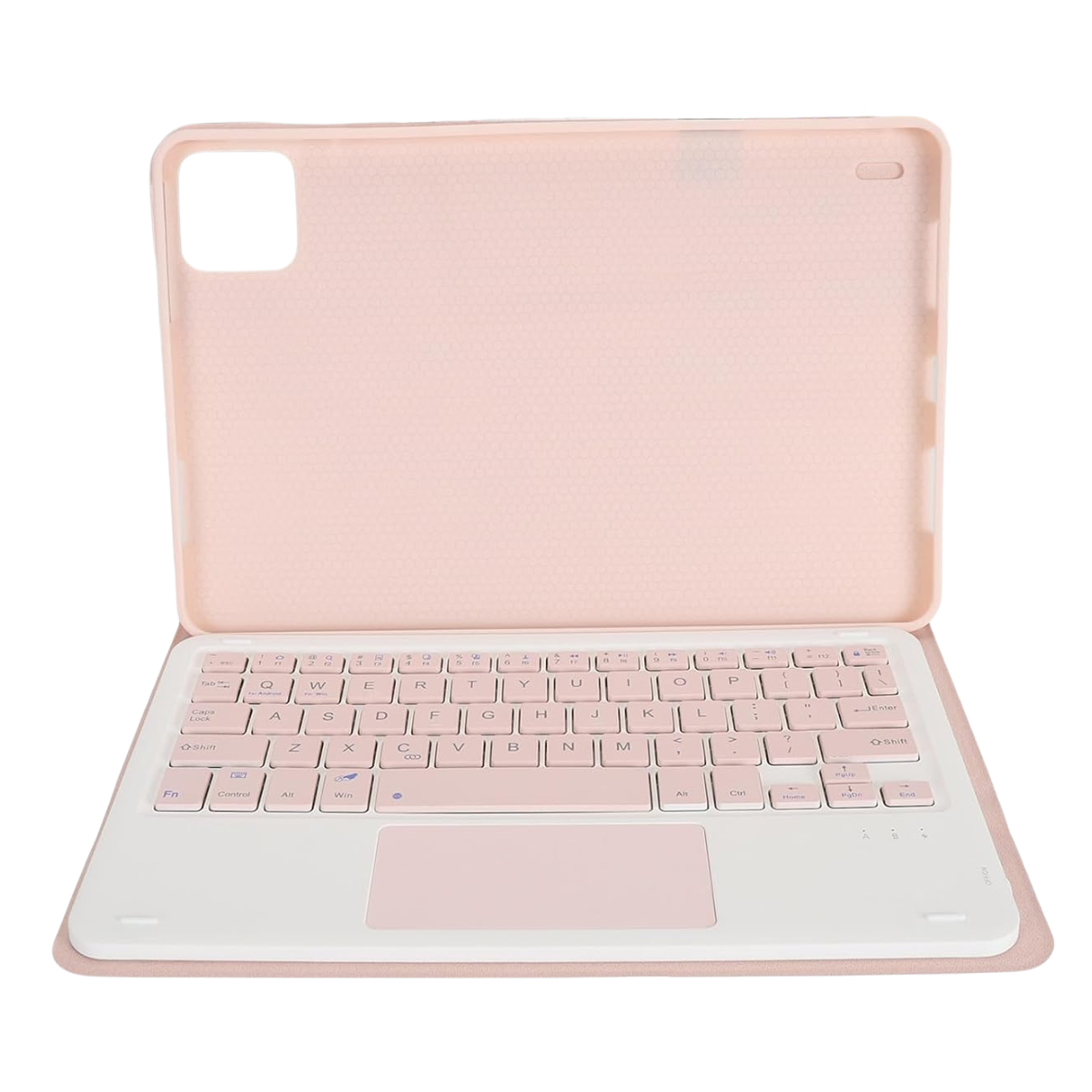 Capa com Teclado e Touchpad para Tablet – Compatível com iPad, Samsung Galaxy Tab e Redmi Pad