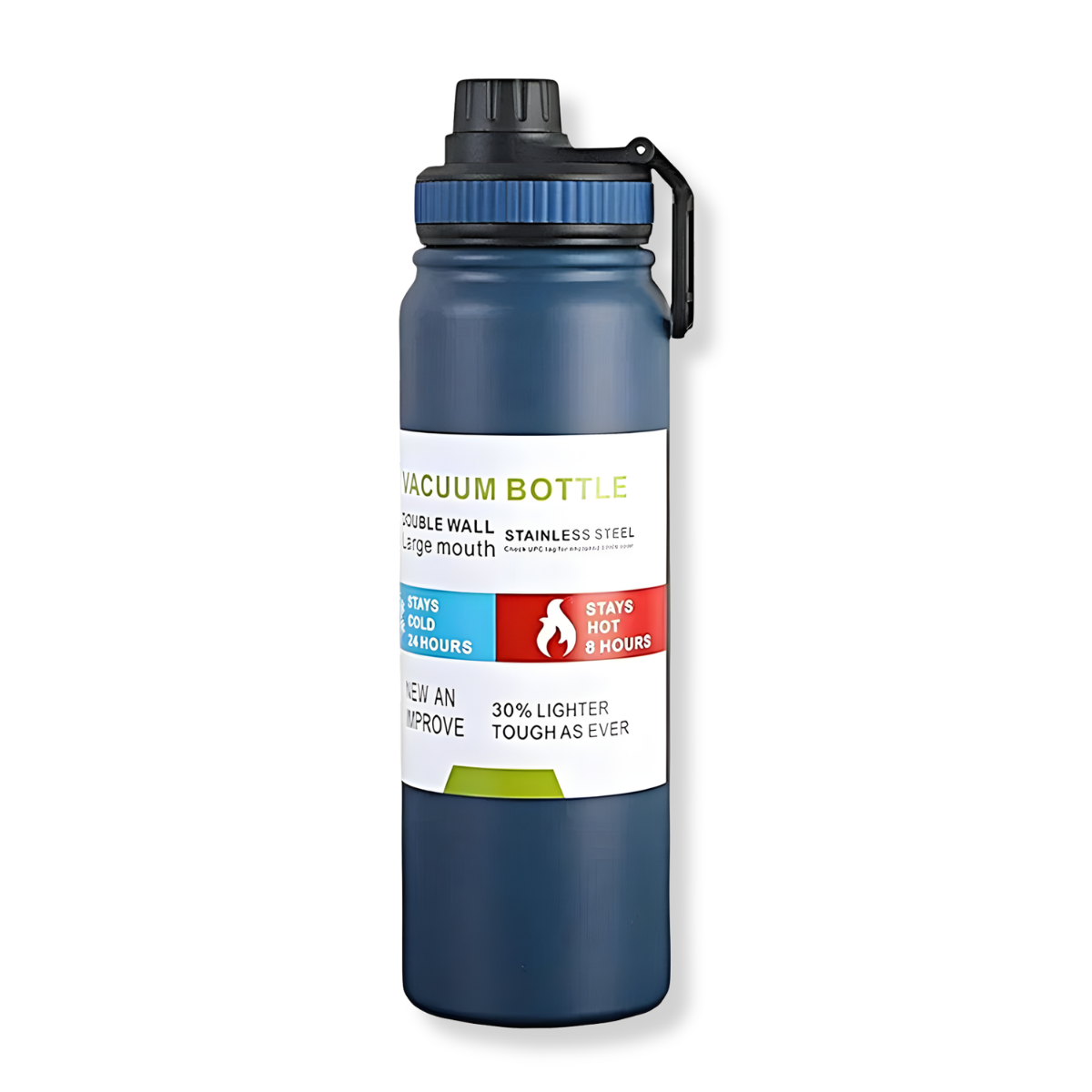 Atacado | Garrafa Térmica Inox 800ml Vacuum Bottle Frio 24h e Quente 8h