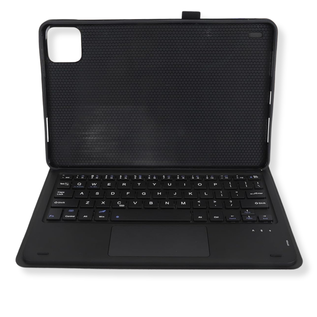 Capa com Teclado e Touchpad para Tablet – Compatível com iPad, Samsung Galaxy Tab e Redmi Pad