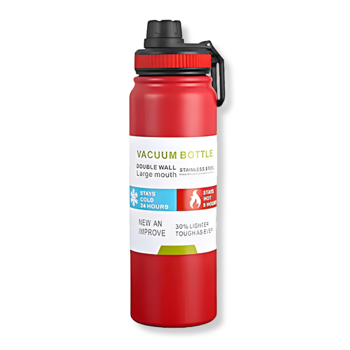 Atacado | Garrafa Térmica Inox 800ml Vacuum Bottle Frio 24h e Quente 8h